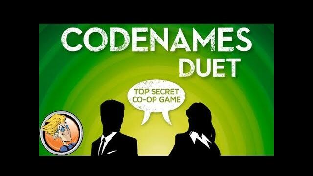 Codenames Duet Boardgamegeek 610e3f0b993c Videos Codigo Secreto Duo 18 Card Games 1jour 1jeu Com