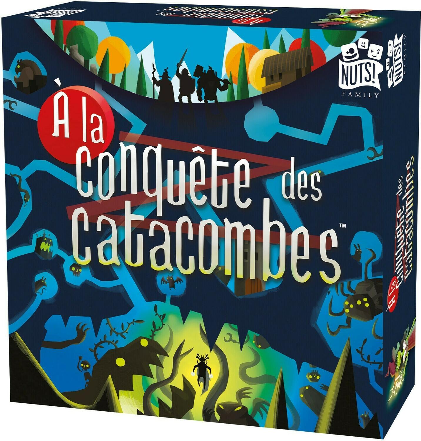 À La Conquête Des Catacombes Cover 3d