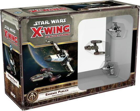 Star Wars: X-Wing - Le Jeu de Figurines - Ennemis Publics Cover 3d