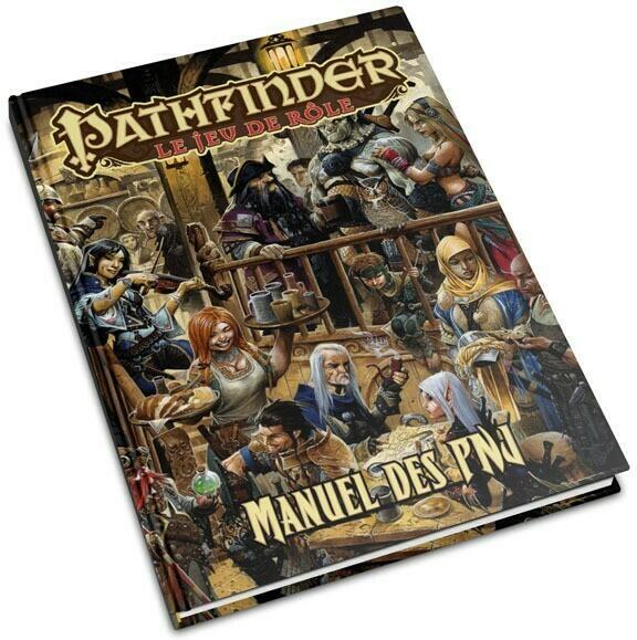 Pathfinder: Le Jeu de Rôle - Manuel des PNJ Cover 3d