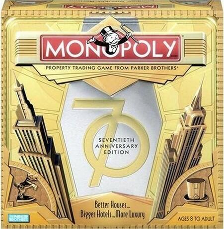 Monopoly: 70th Anniversary Edition Cover 3d