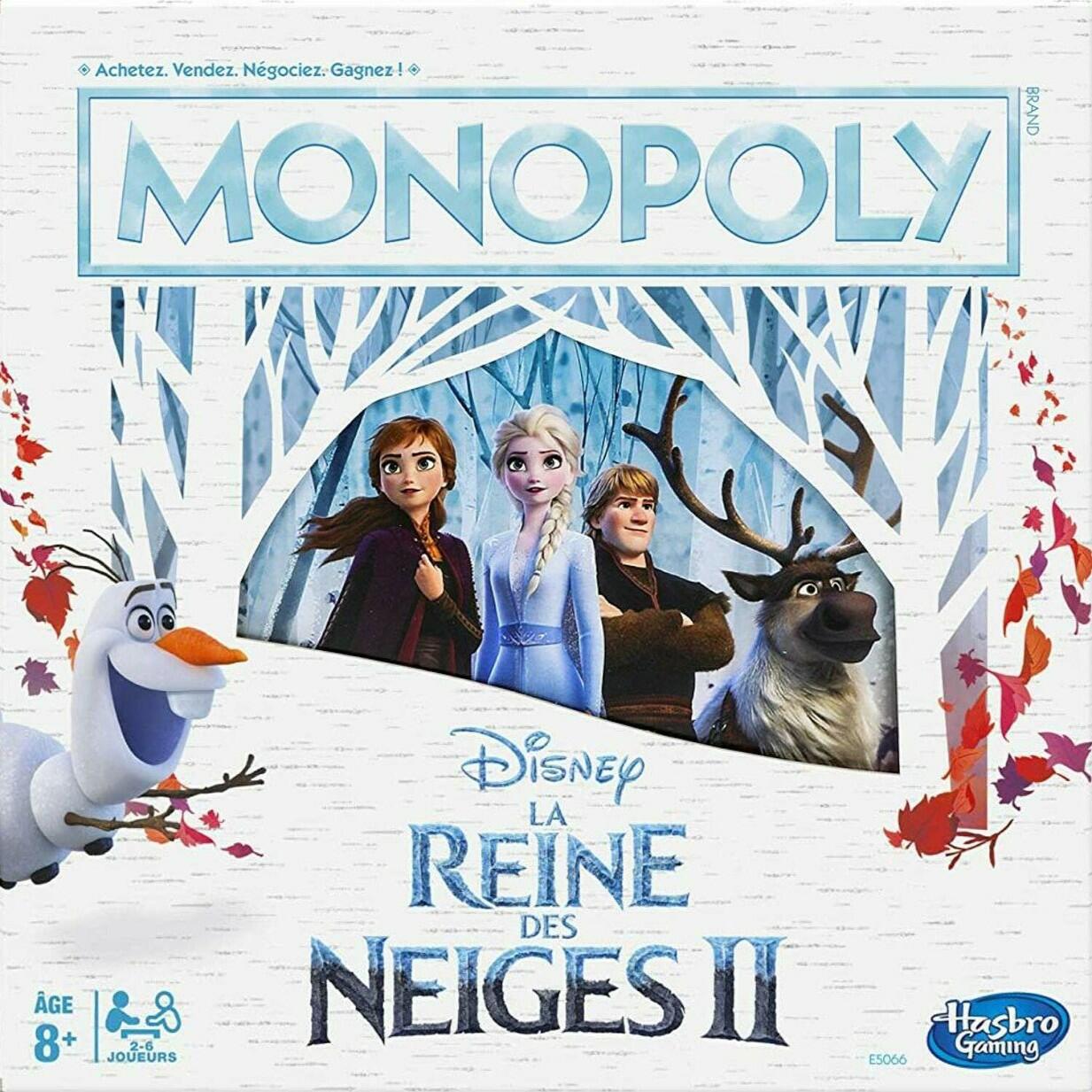 Monopoly: La Reine des Neiges II Cover