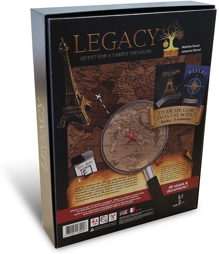 LEGACY: Quest for a Family Treasure Back 3d
