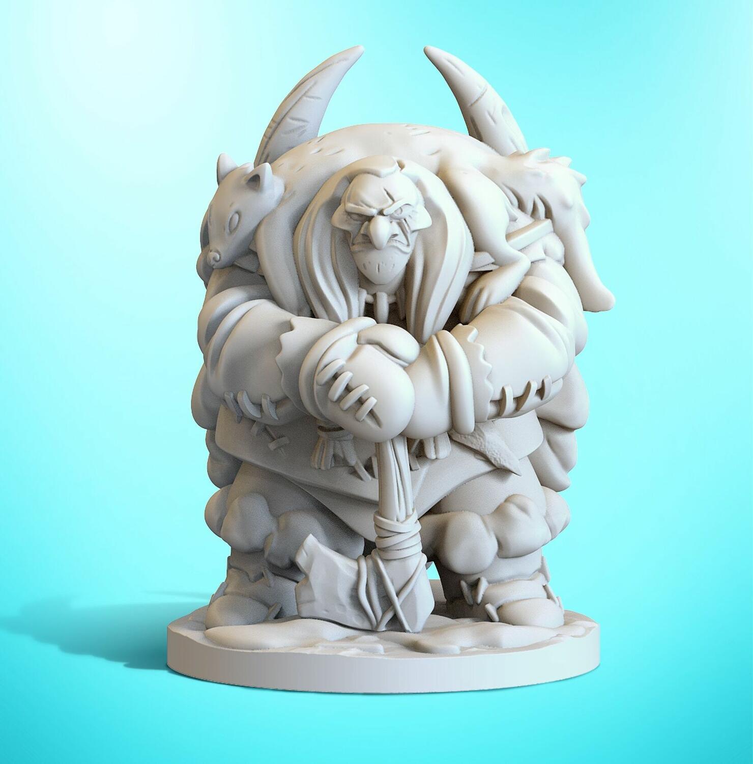 Endless Winter: Paleoamericans Figurine