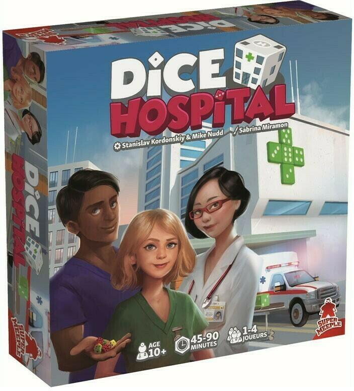 Dice Hospital Cover 3d