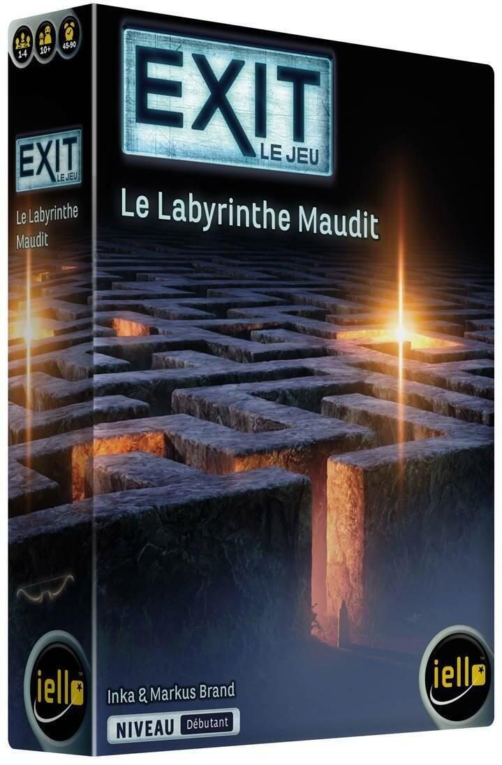 EXIT: Le Jeu - Le Labyrinthe Maudit Cover 3d