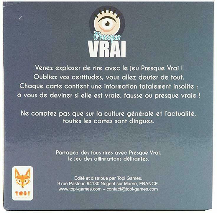 Presque Vrai Back