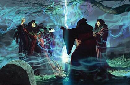 Horreur à Arkham: Le Jeu de Cartes - Le Cercle Brisé Artwork