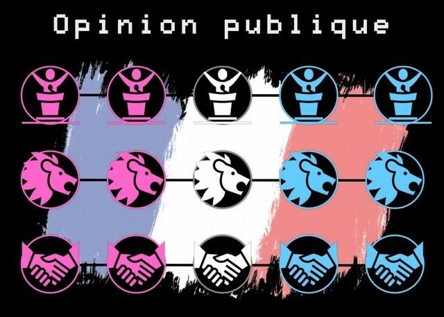 1988: Chirac contre Mitterrand Jetons