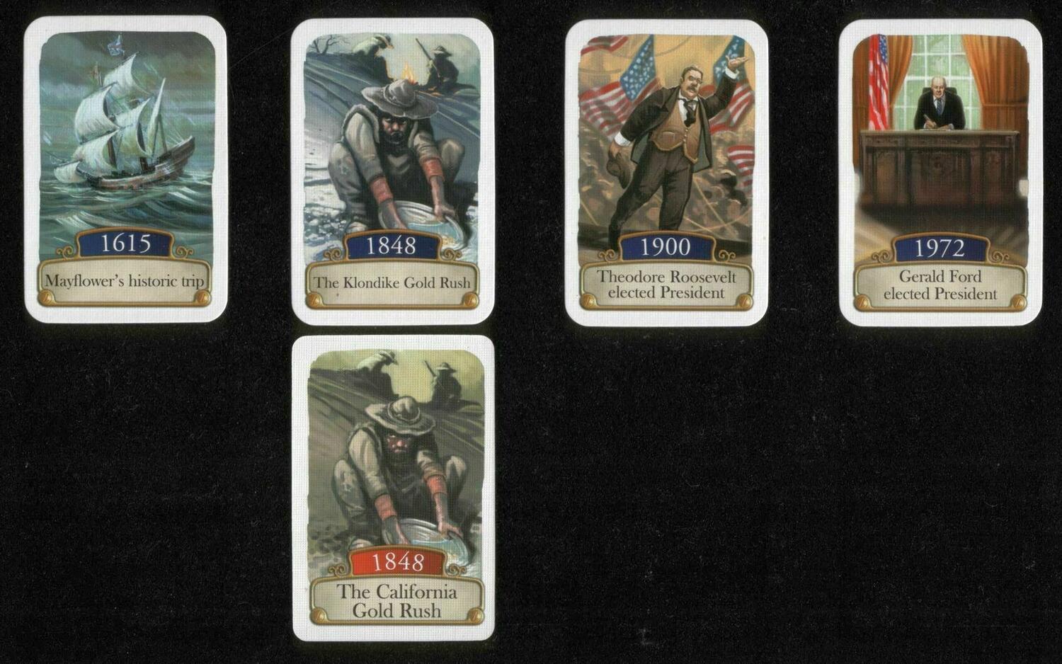 Timeline: American History Cartes