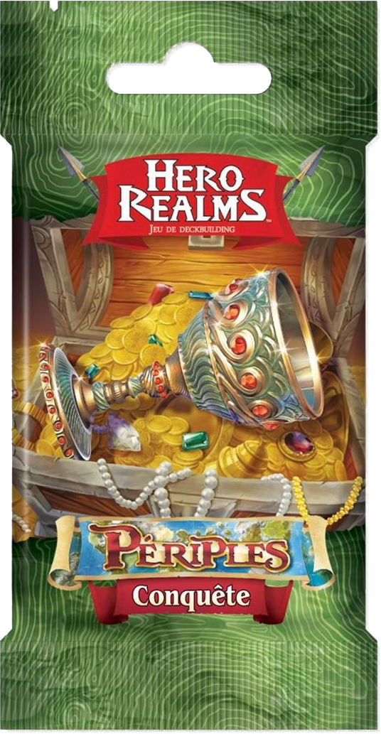 Hero Realms: Périples - Conquête Cover Transparent