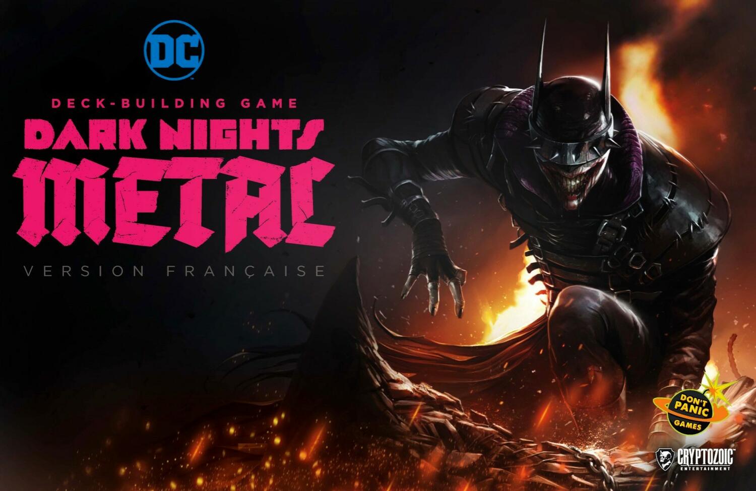 DC Comics: Deck-Building Game - Dark Nights - Metal Cover