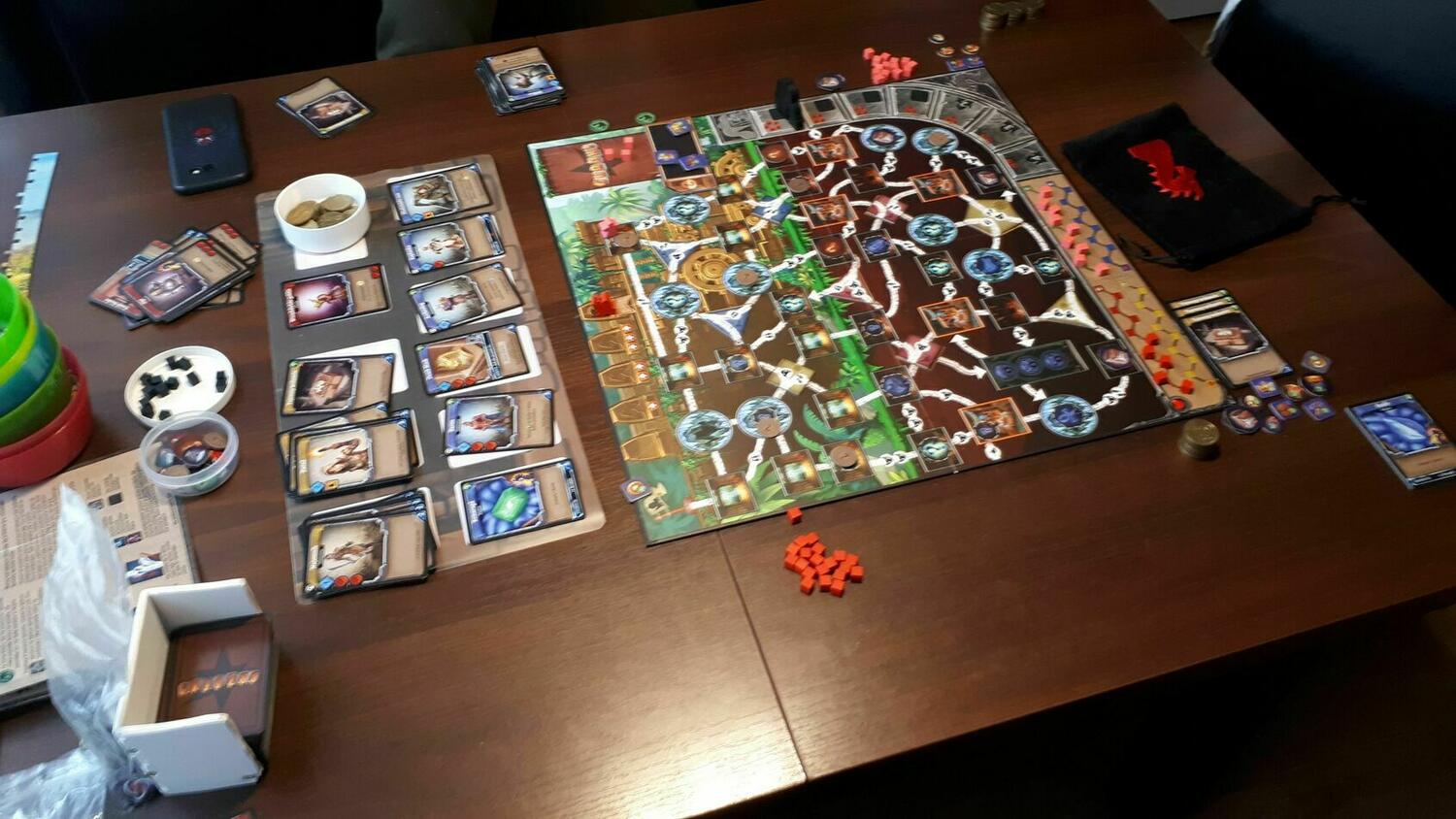 Clank ! Les Aventuriers du Deck-Building - Expéditions - Le Temple du Seigneur Singe Eclate