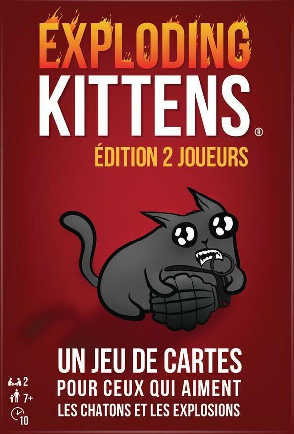 Exploding Kittens: Édition 2 Joueurs Cover