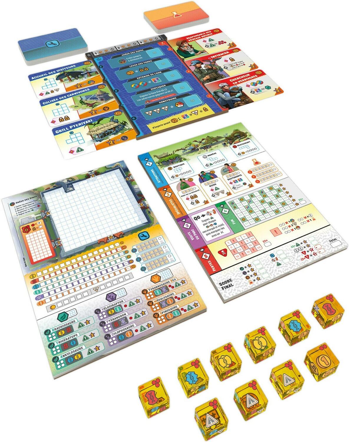 Dinosaur Island: Rawr 'n Write Eclate