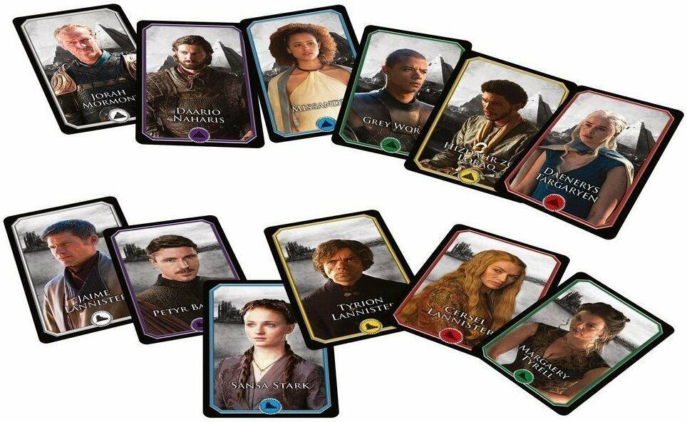 Cluedo: Game of Thrones Cartes