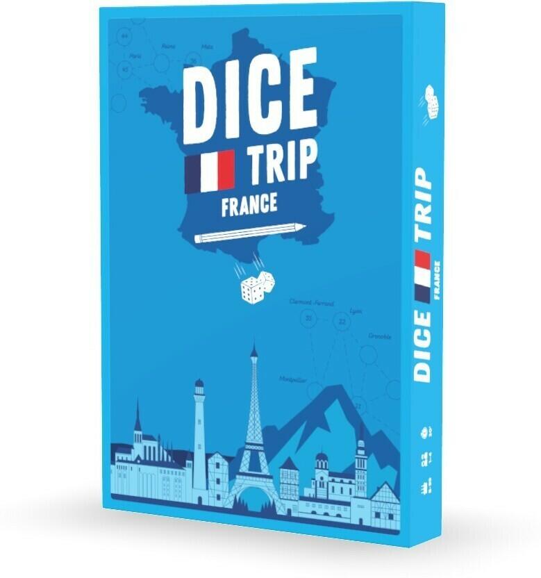 Dice Trip: France Cover 3d