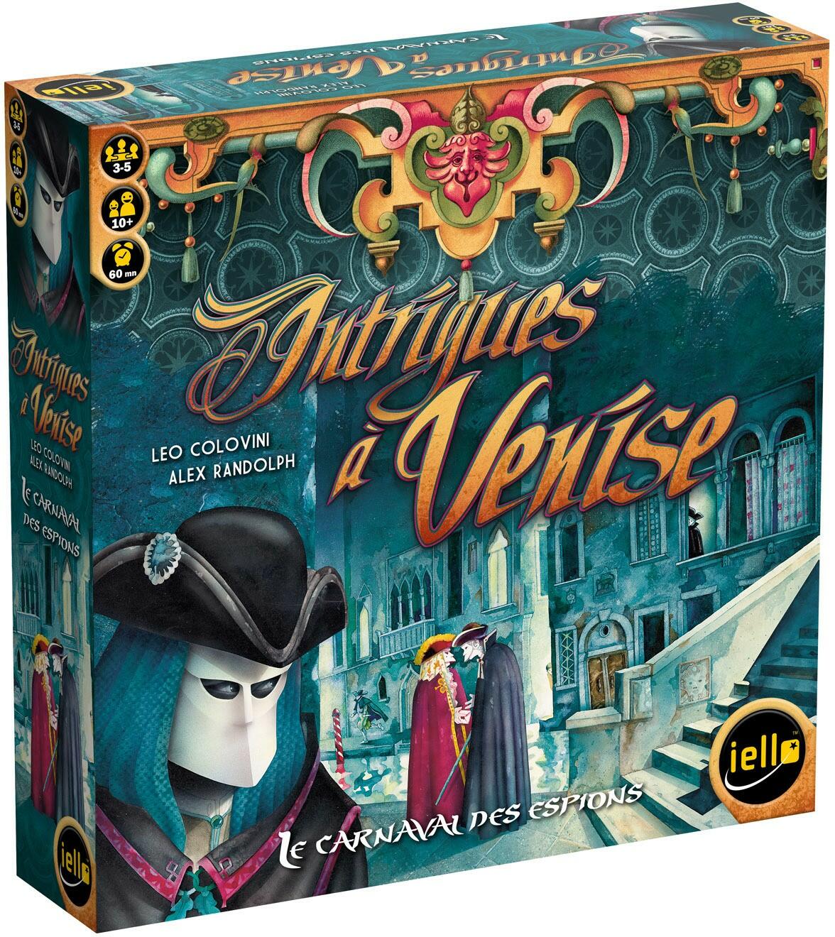 Intrigues à Venise Cover 3d