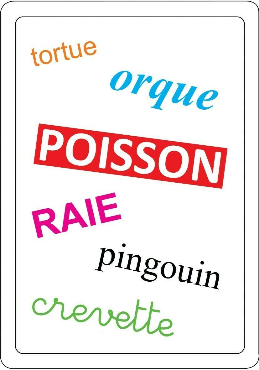 Tam Tam: MixMax - Les Animaux de la Mer Carte