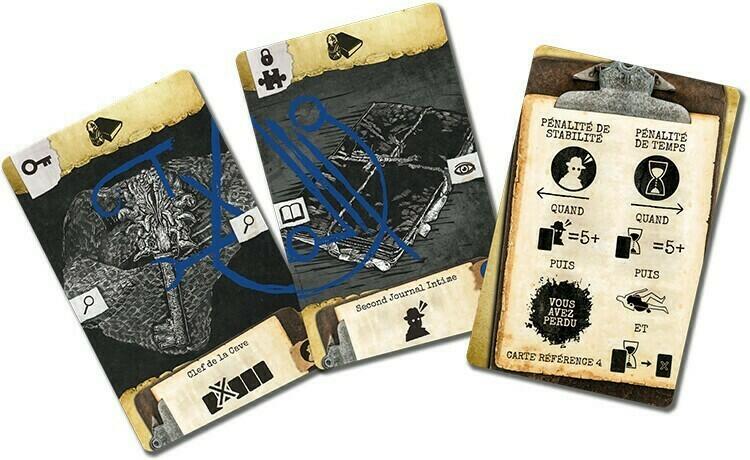 Arkham Noir: Affaire #2 - L'Appel du Tonnerre Cartes