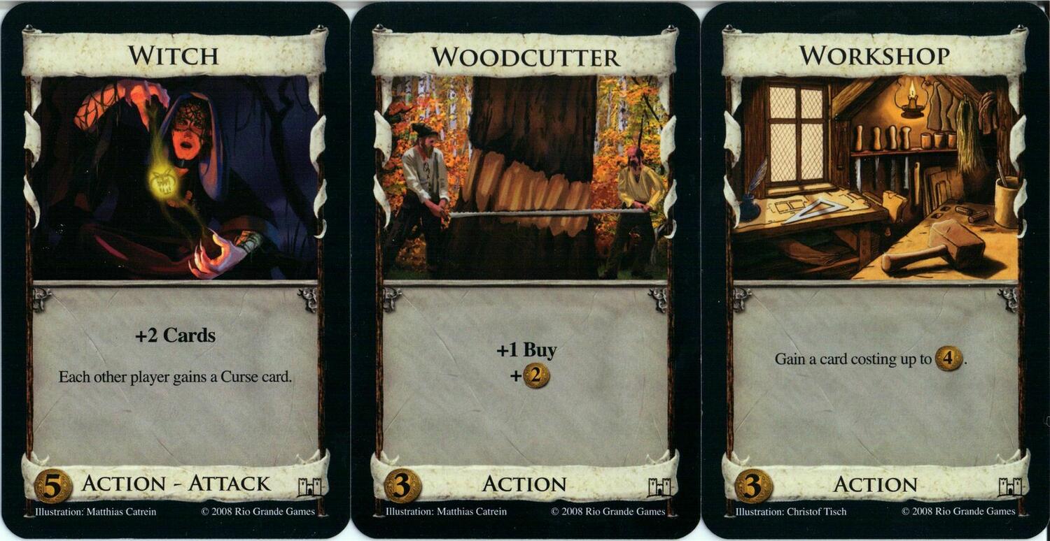 Dominion English Cards