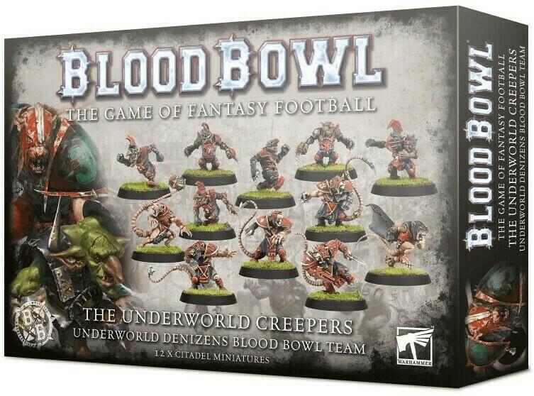 Blood Bowl: The Game of Fantasy Football - The Underworld Creepers Cover 3d