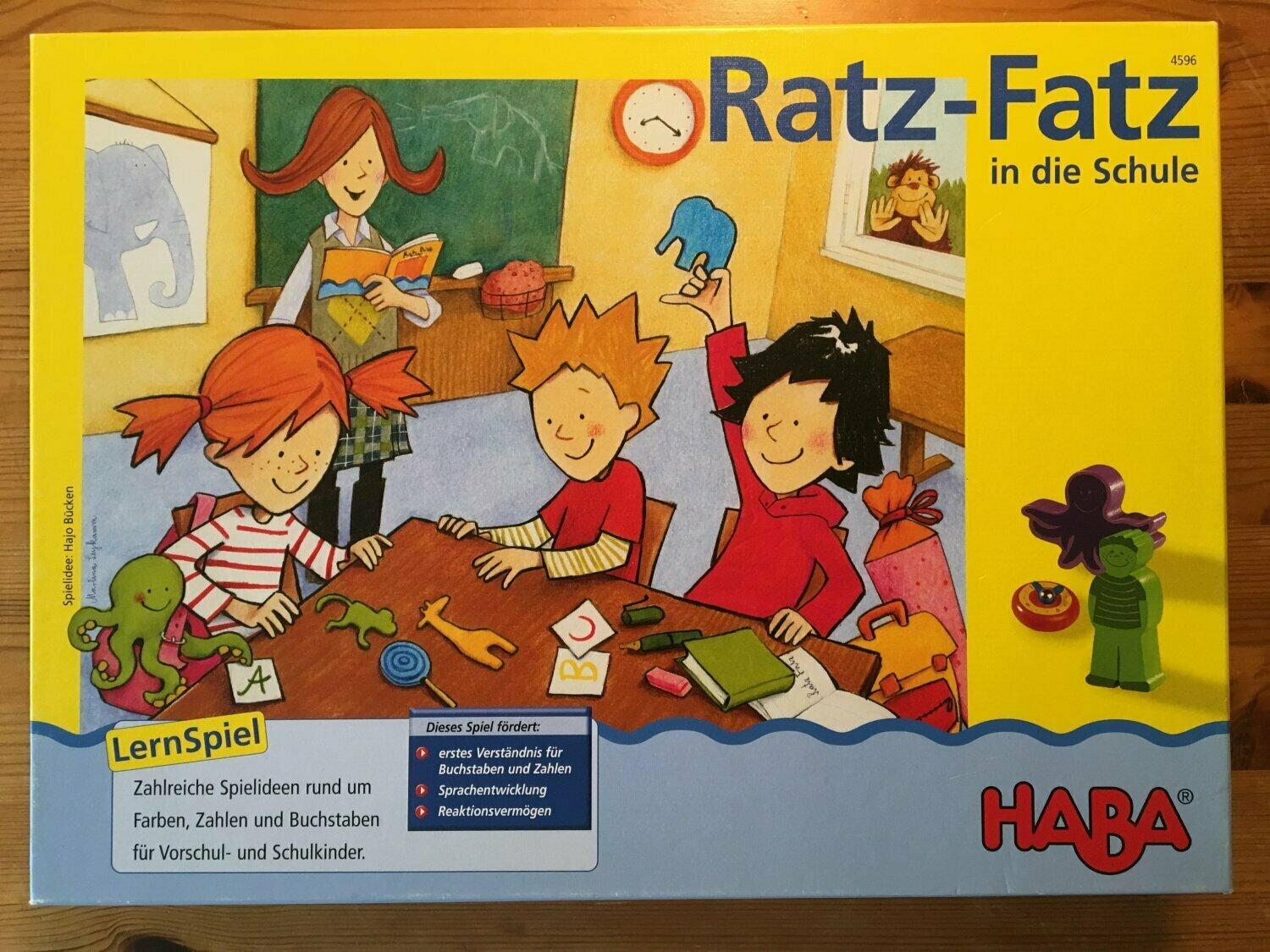 Ratz Fatz: In die Schule Cover 3d