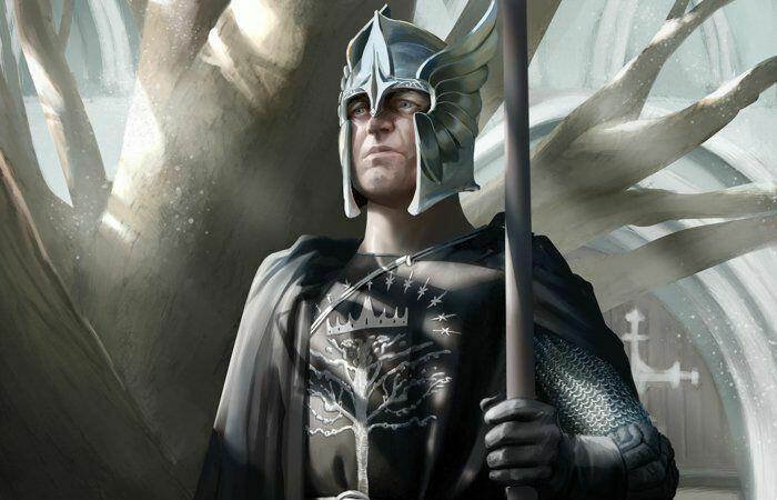 Le Seigneur des Anneaux: Le Jeu de Cartes - La Flamme de l'Ouest Artwork