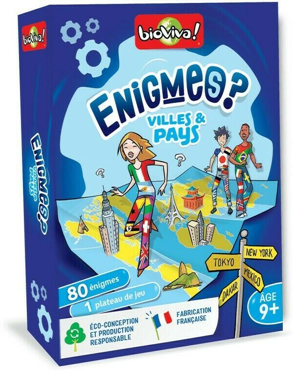 Énigmes ? Villes & Pays Cover 3d