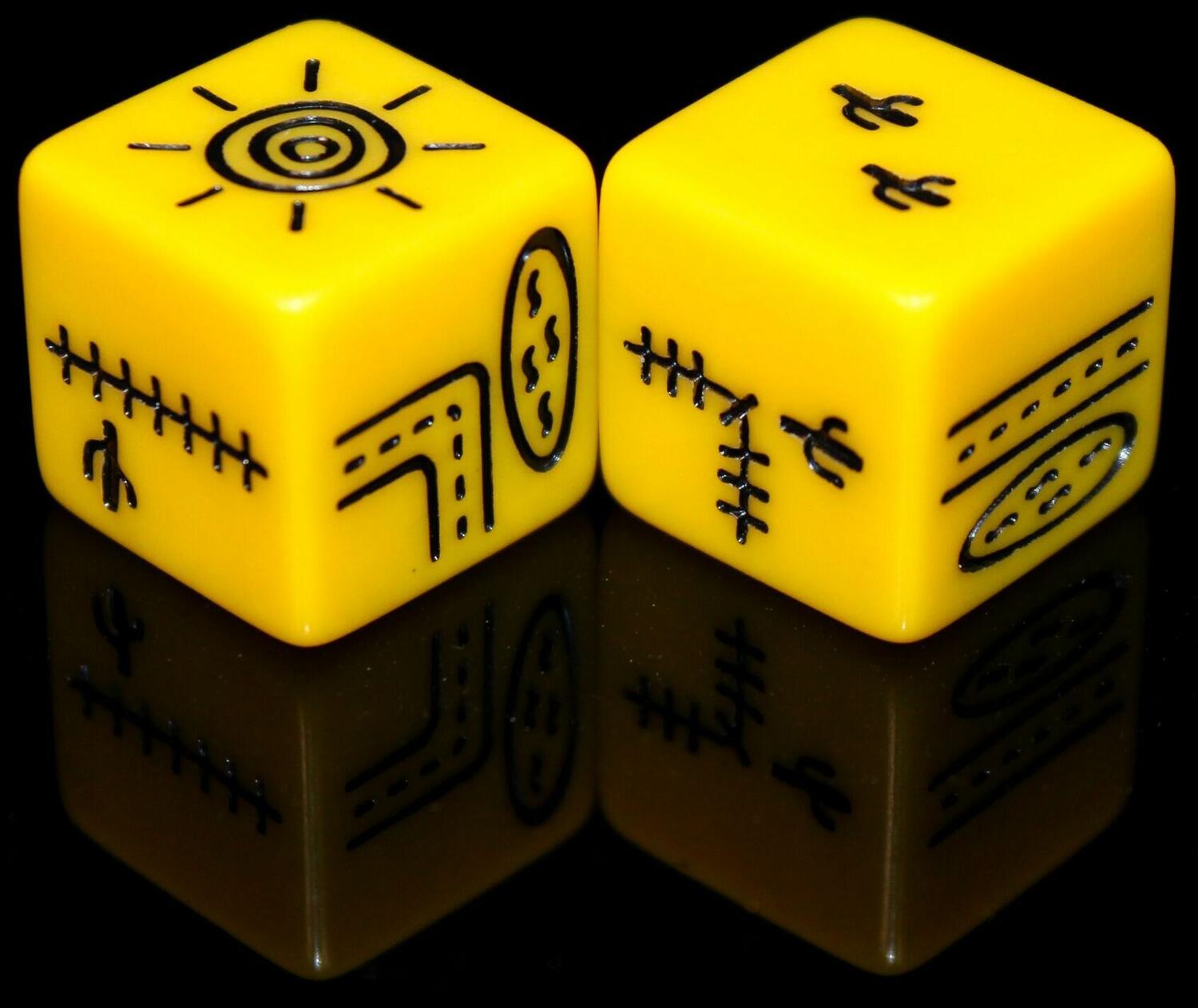 Railroad Ink: Challenge - Jaune Brûlant Des