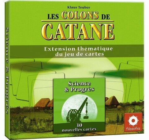 Les Colons de Catane: Jeu de Cartes - Sciences & Progrès Cover 3d