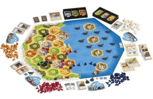 Catan: La Légende des Pirates Plateau