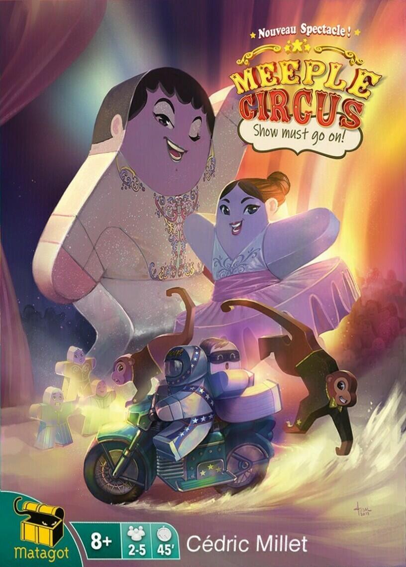 Meeple Circus: Show Must Go On ! Cover