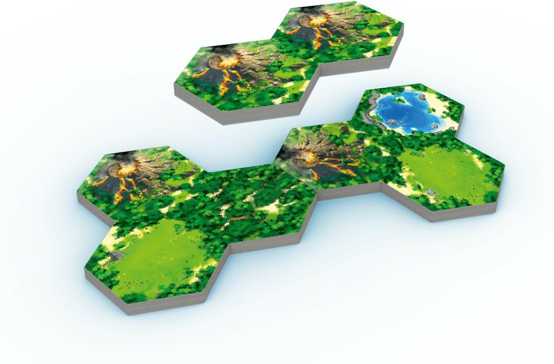 Taluva: Deluxe Tuiles