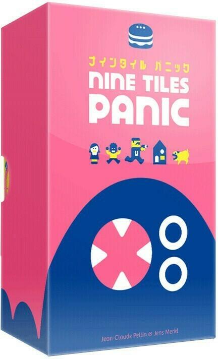 Nine Tiles Panic Cover 3d