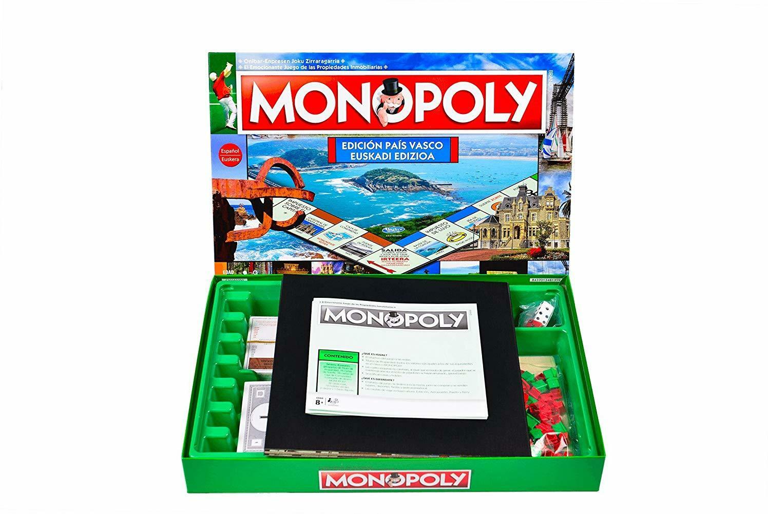Monopoly: Edición País Vasco Euskadi Edizioa Eclate