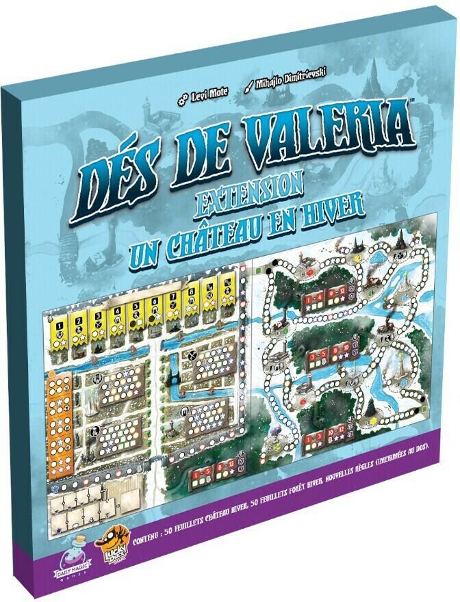 Dés de Valeria: Un Château en Hiver Cover 3d