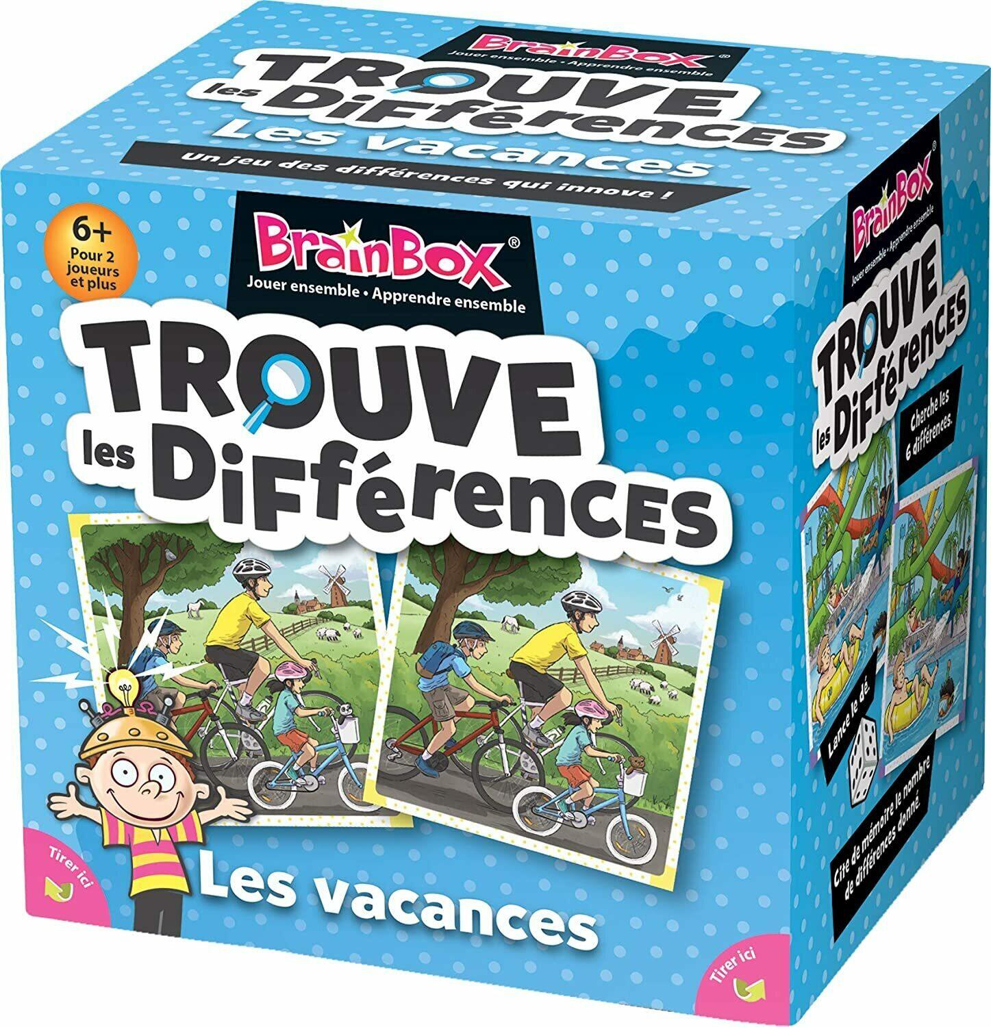BrainBox: Trouve les Différences - Vacances Cover 3d