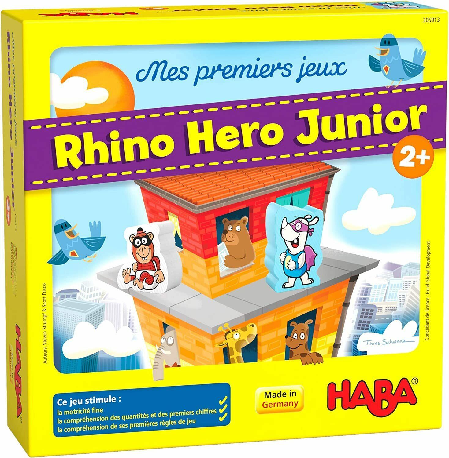 Mes Premiers Jeux: Rhino Hero Junior Cover 3d
