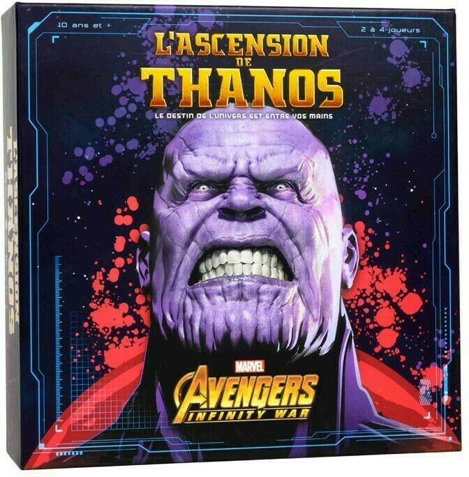 L'Ascension de Thanos: Avengers Infinity War Cover 3d