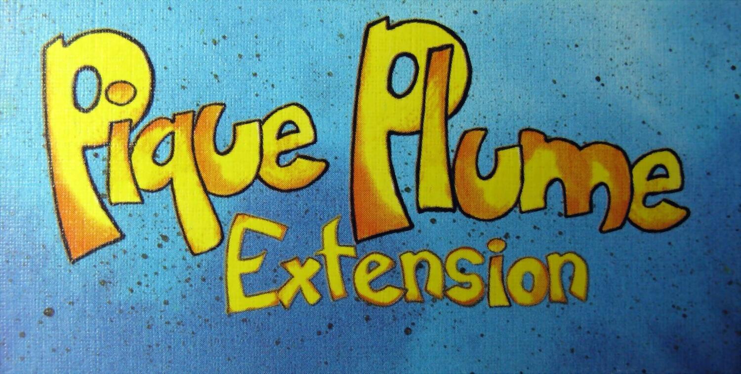 Pique Plume: Extension Logo