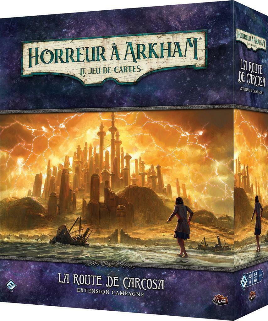 Horreur à Arkham: Le Jeu de Cartes - La Route de Carcosa - Campagne Cover 3d