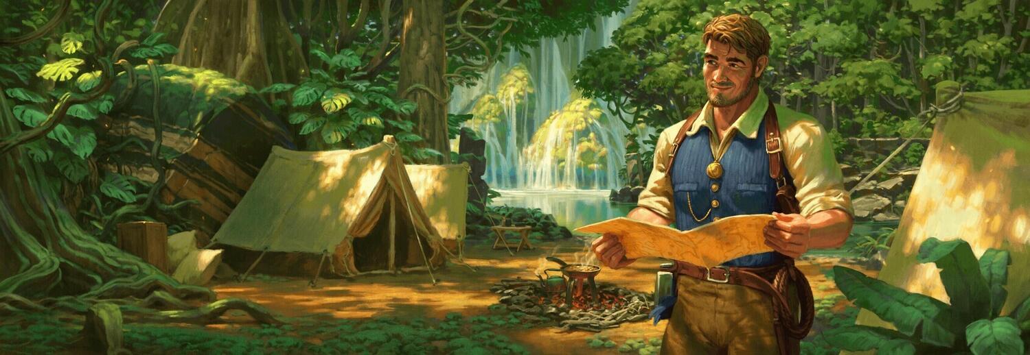 Les Ruines Perdues De Narak: Chefs d'Expédition Artwork