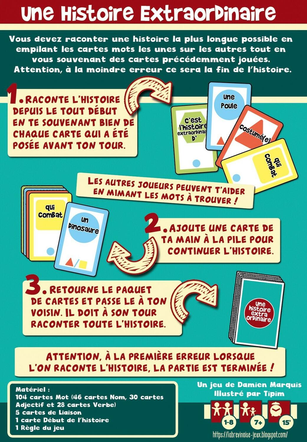 Une Histoire Extraordinaire Back