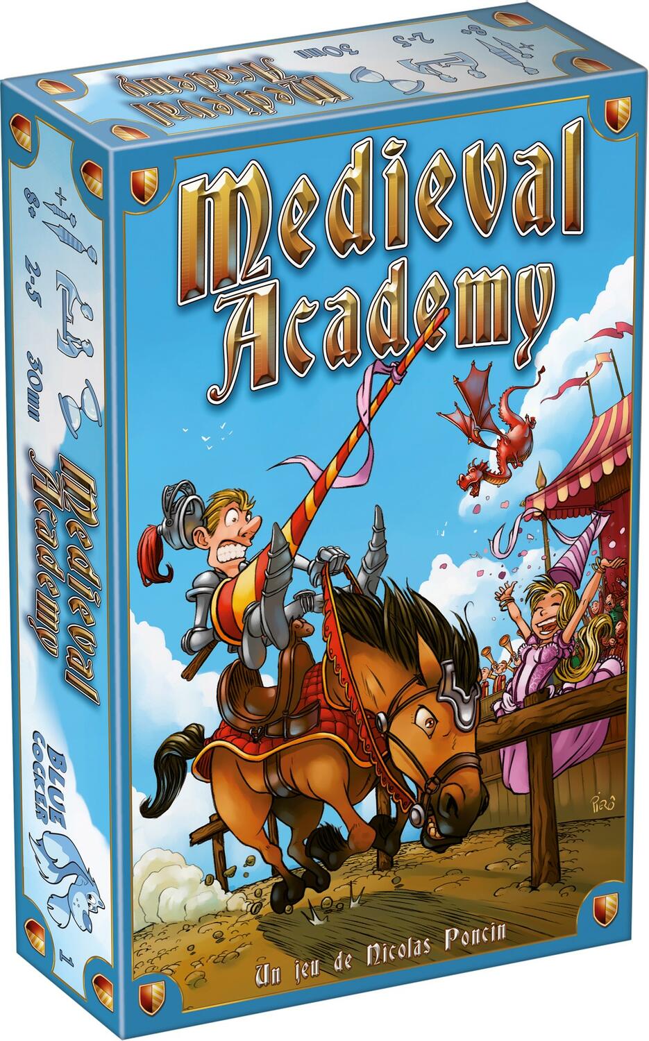 Medieval Academy Cover 3d