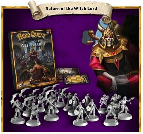 HeroQuest: Le Retour du Sorcier 2022 Eclate