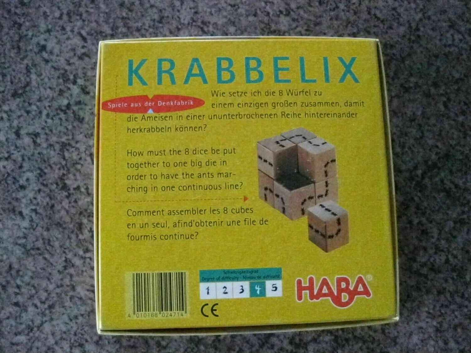Krabbelix Back