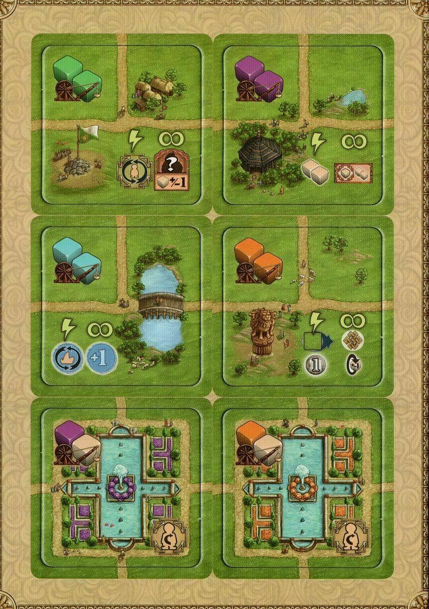 Rajas of the Ganges: Goodie Box 1 Tuiles