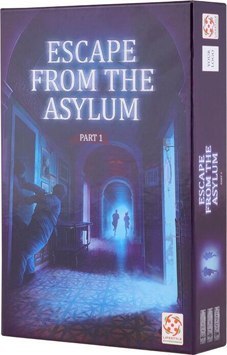 Escape from the Asylum Cover 3d