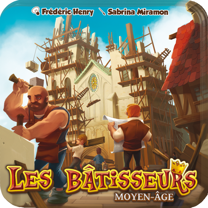 Les Bâtisseurs Moyen-Âge Cover Transparent